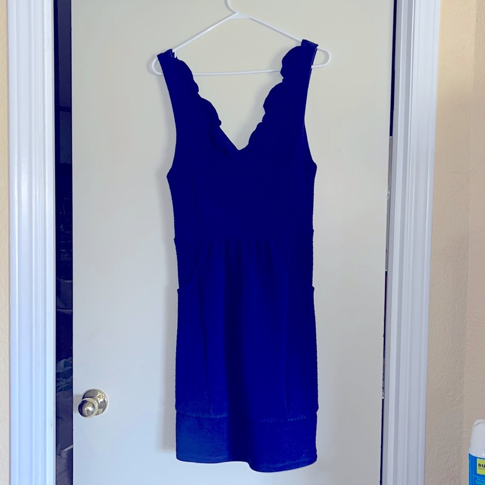 Anthropologie dress.  Blue. NWT.